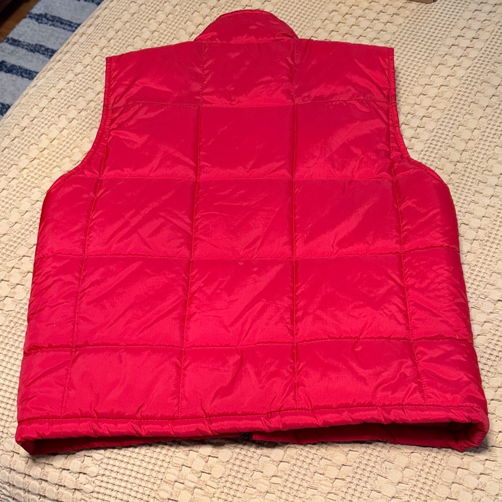 Red Quilted Puffer Vest - Unbranded - Picture 6 of 7
